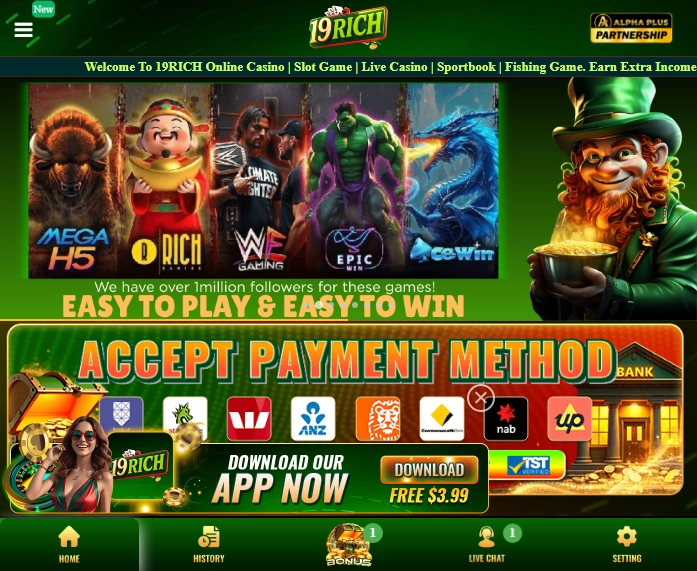 19RICH Casino